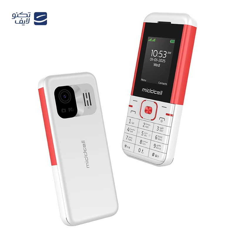 گوشی موبايل میدسل مدل M5310 دو سیم کارت ظرفیت 32 مگابایت رم 32 مگابایت تصویر ۴