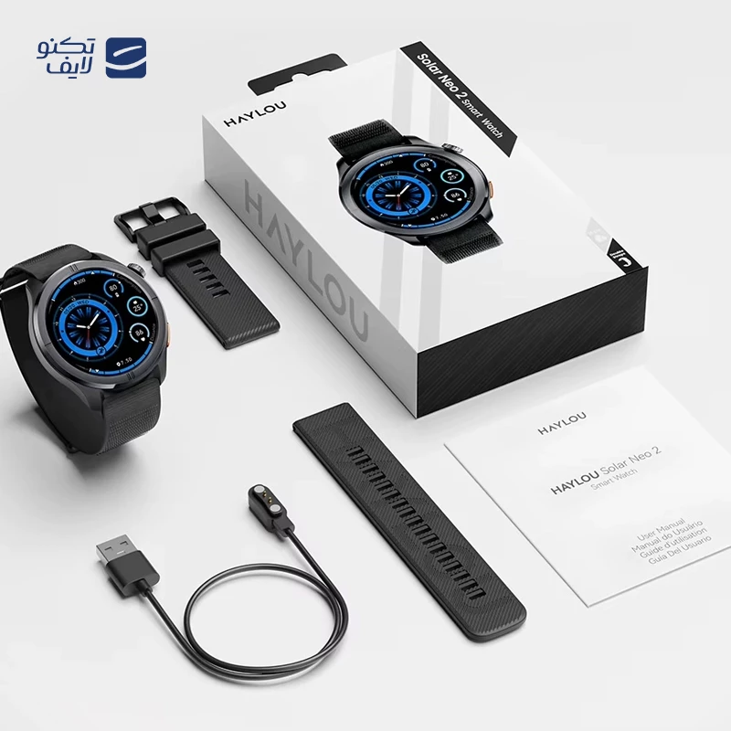 ساعت هوشمند هایلو مدل Solar Neo 2 تصویر ۴