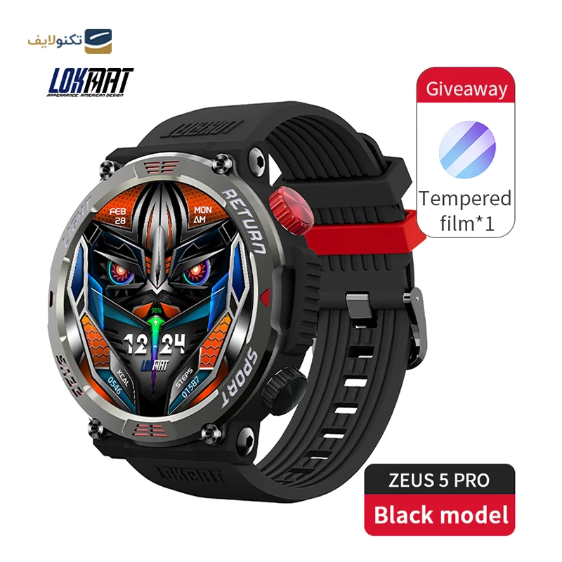 ساعت هوشمند لکمت مدل زئوس 5 پرو تصویر ۴