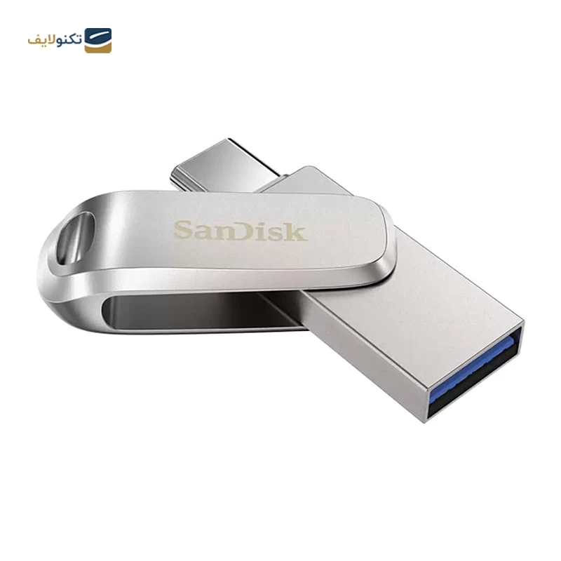فلش مموری سن دیسک مدل Ultra Dual Drive Luxe ظرفیت 128 گیگابایت تصویر ۴