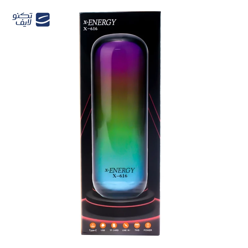 اسپیکر بلوتوثی قابل حمل ایکس انرژی مدل X-616 تصویر ۴