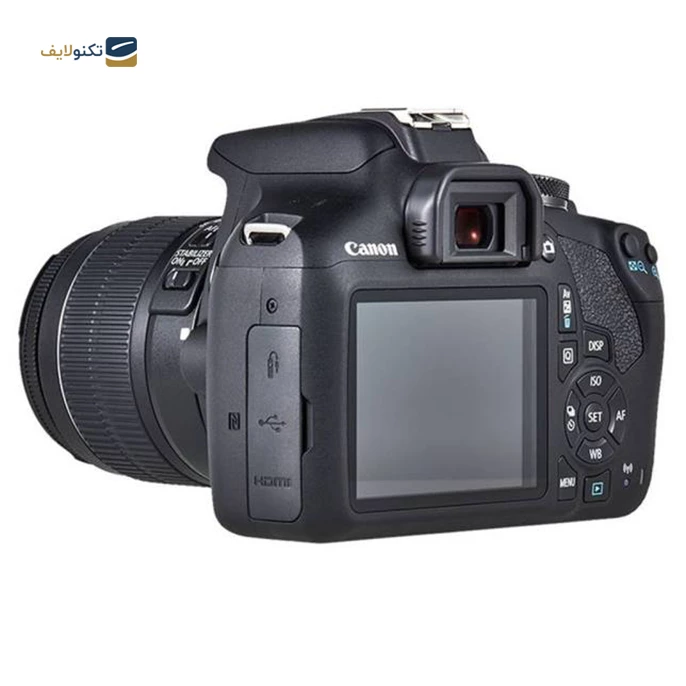 دوربین عکاسی کانن EOS 2000D با لنز IS II 18-55 میلی متری تصویر ۴