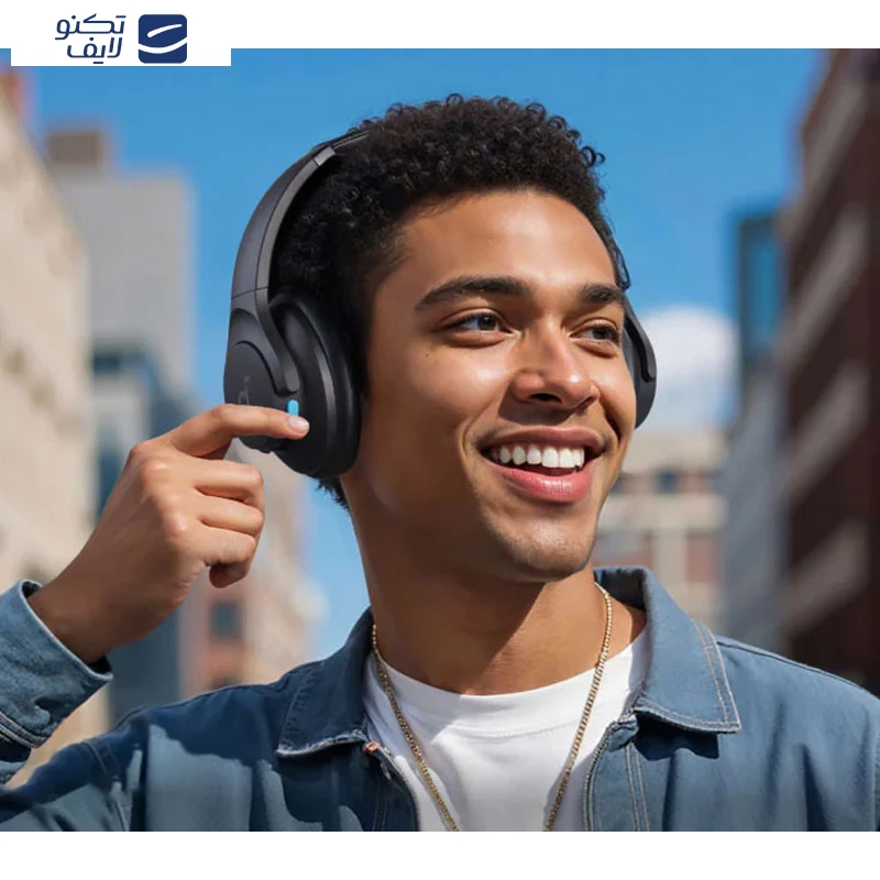 هدفون بلوتوثی انکر مدل Soundcore Q11i تصویر ۵