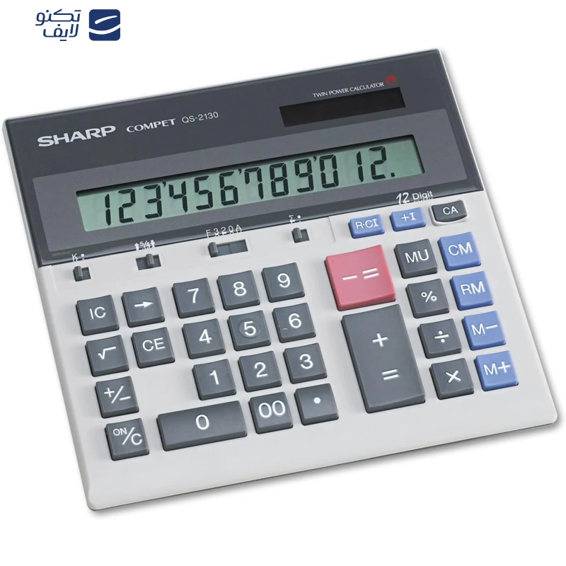 ماشین حساب شارپ مدل COMPECT CS-2130 تصویر ۵