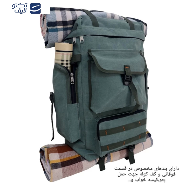 کوله پشتی کوهنوردی مدل DC8049 تصویر ۵