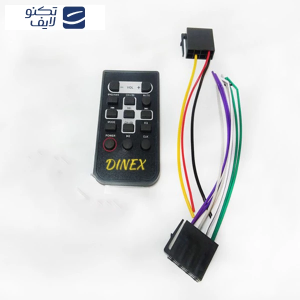 پخش کننده خودرو دینکس مدل DX-117 تصویر ۵