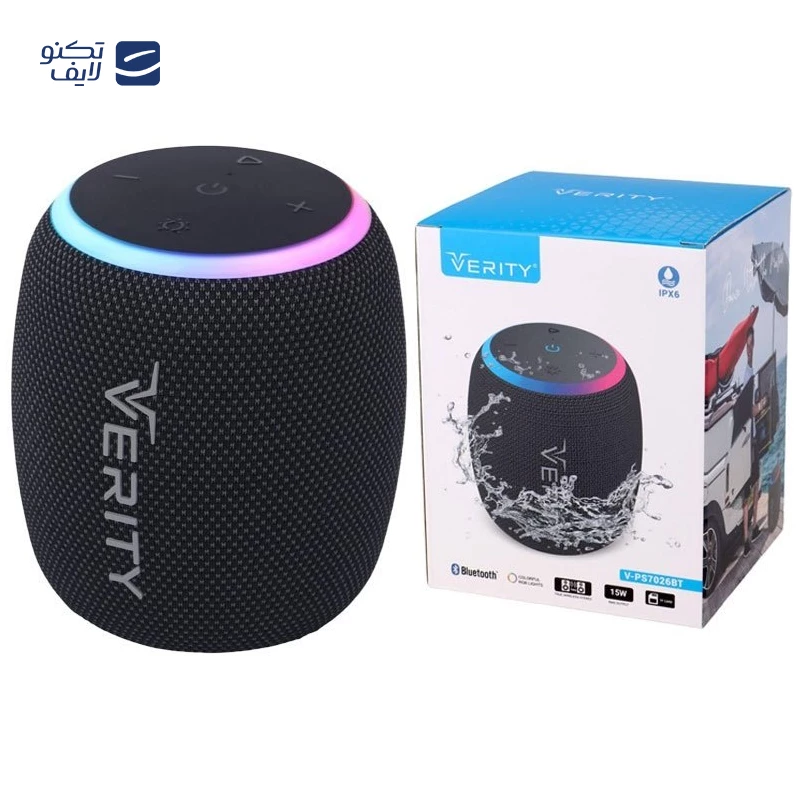 اسپیکر قابل حمل وریتی مدل V-PS7026BT تصویر ۵