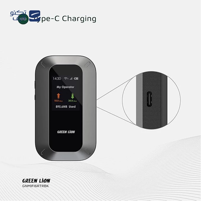 مودم 4G LTE قابل حمل گرین لاین مدل Portable Mifi Router تصویر ۵