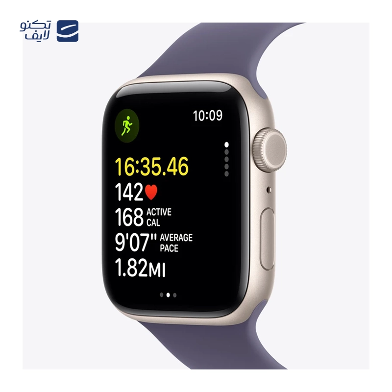 اپل واچ SE 3 Aluminum Case مدل 44 میلی متری با بند سیلیکونی تصویر ۵