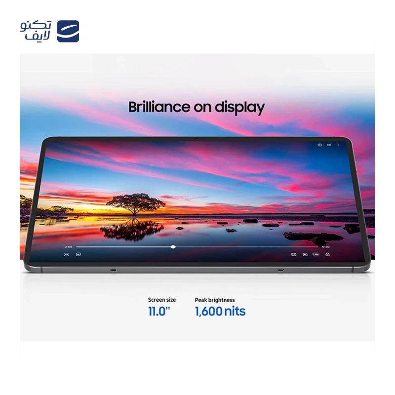 تبلت سامسونگ مدل Galaxy Tab S11 WIFI ظرفیت 128 گیگابایت رم 12 گیگابایت به همراه کیبورد تصویر ۵