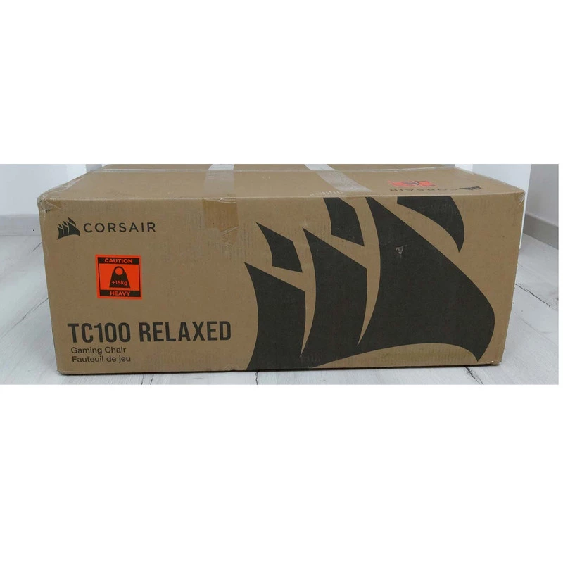 صندلی گیمینگ کورسیر مدل TC100 Relaxed Leatherette Black تصویر ۴