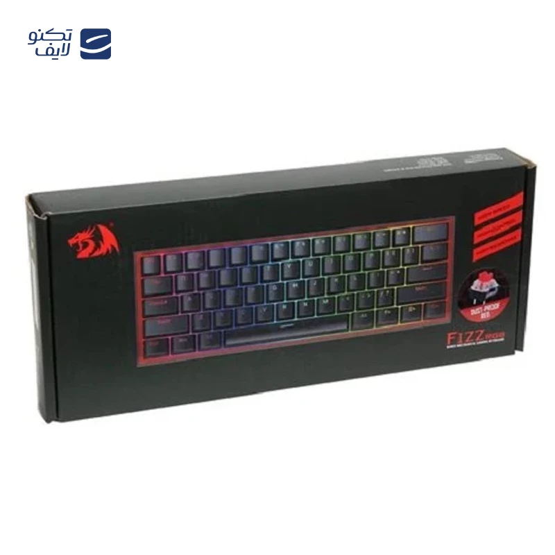 کیبورد گیمینگ ردراگون مدل K617 FIZZ GGB RGB-M تصویر ۵