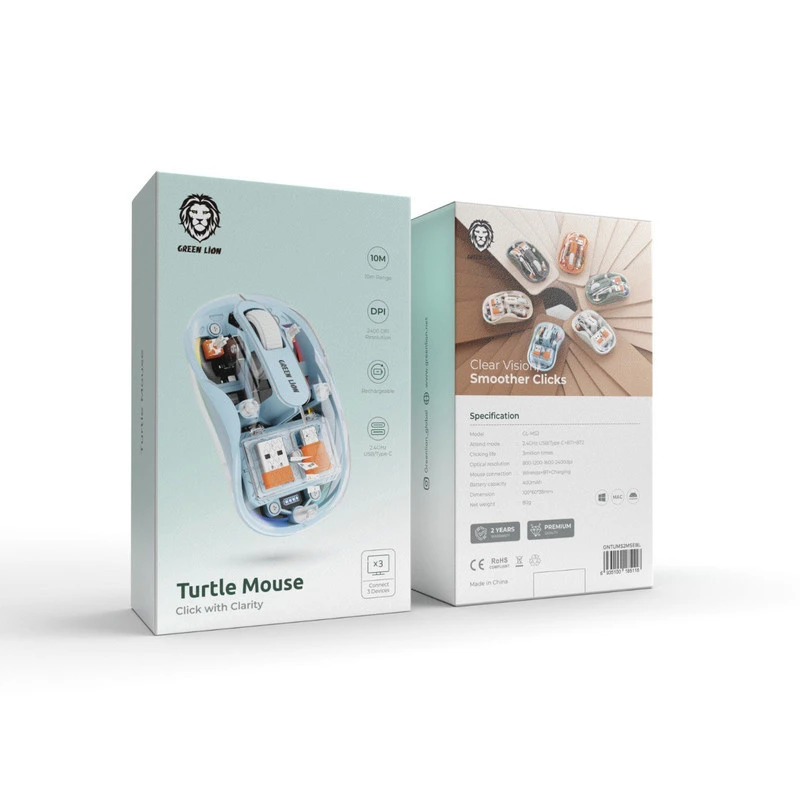 ماوس بی سیم گرین لاین مدل Turtle تصویر ۴