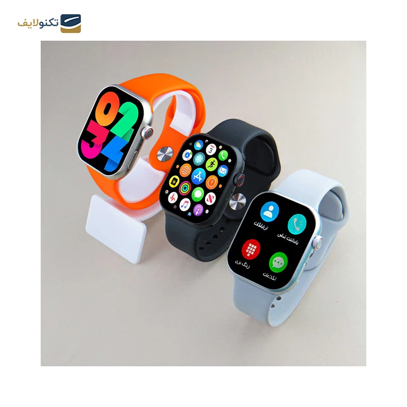 ساعت هوشمند ورنا مدل W45 Max به همراه 7 بند تصویر ۵