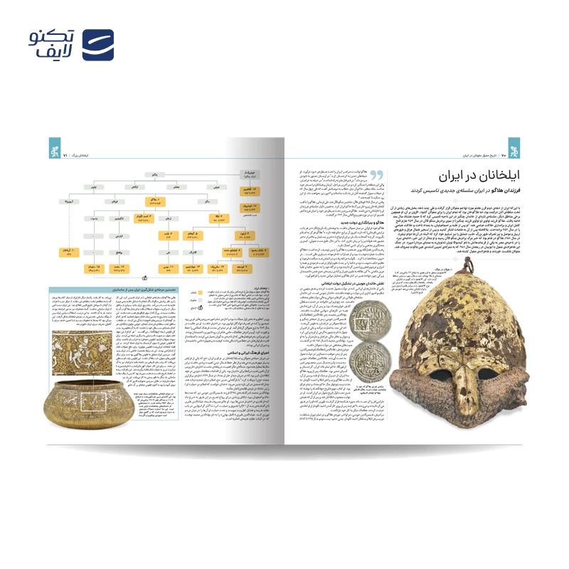 کتاب تاریخ مصور ایران (جلد ۵ تا ۸) از سقوط ساسانیان تا پایان صفویان نشر سایان تصویر ۵