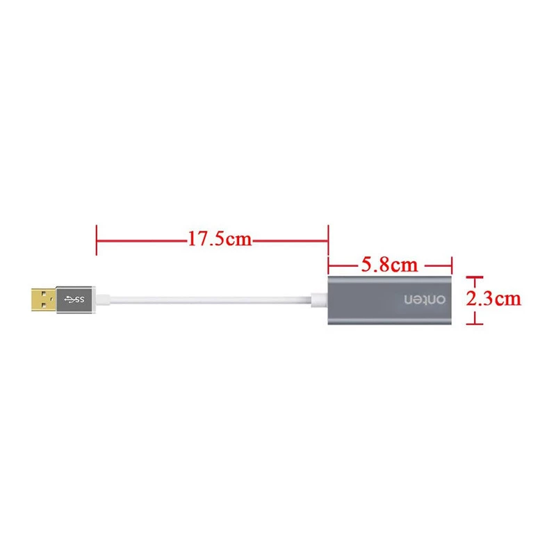 مبدل USB3.0 به LAN اونتن مدل OTN-5225 تصویر ۴
