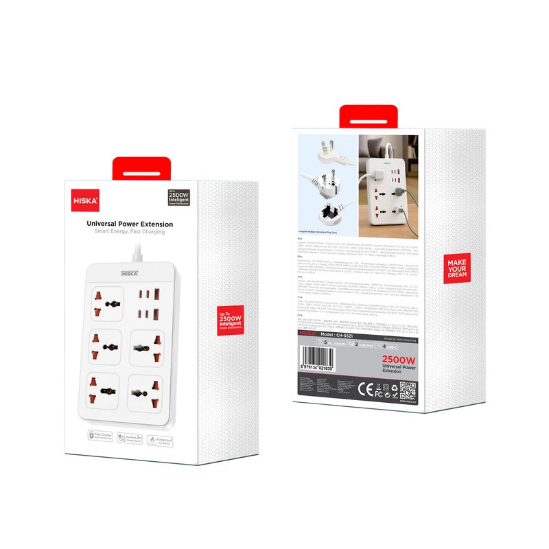 چندراهی برق هیسکا مدل CH-5521 تصویر ۴