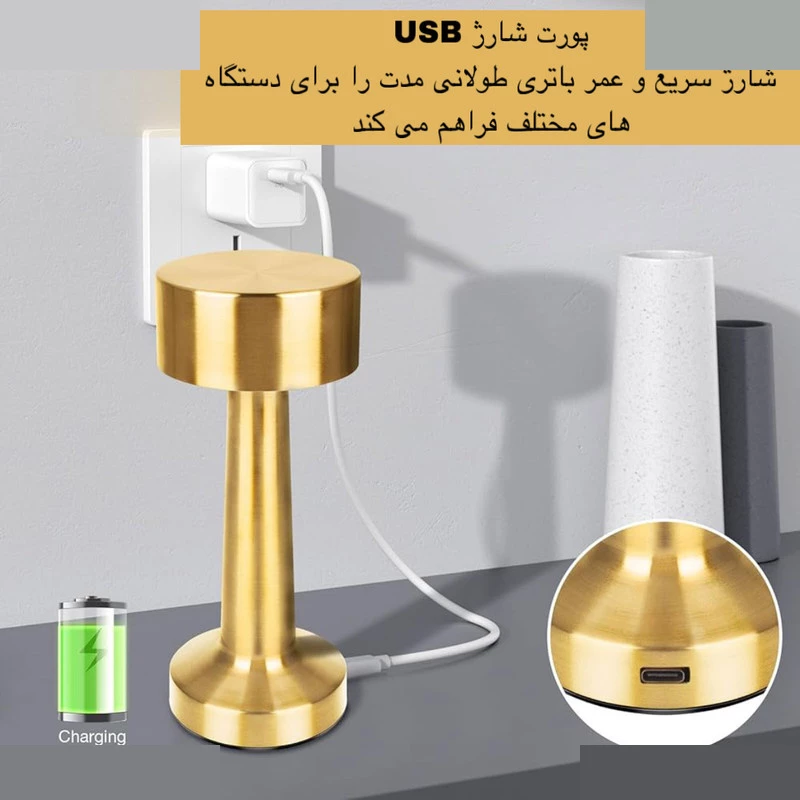 آباژور رومیزی مدل LEDdesk تصویر ۴