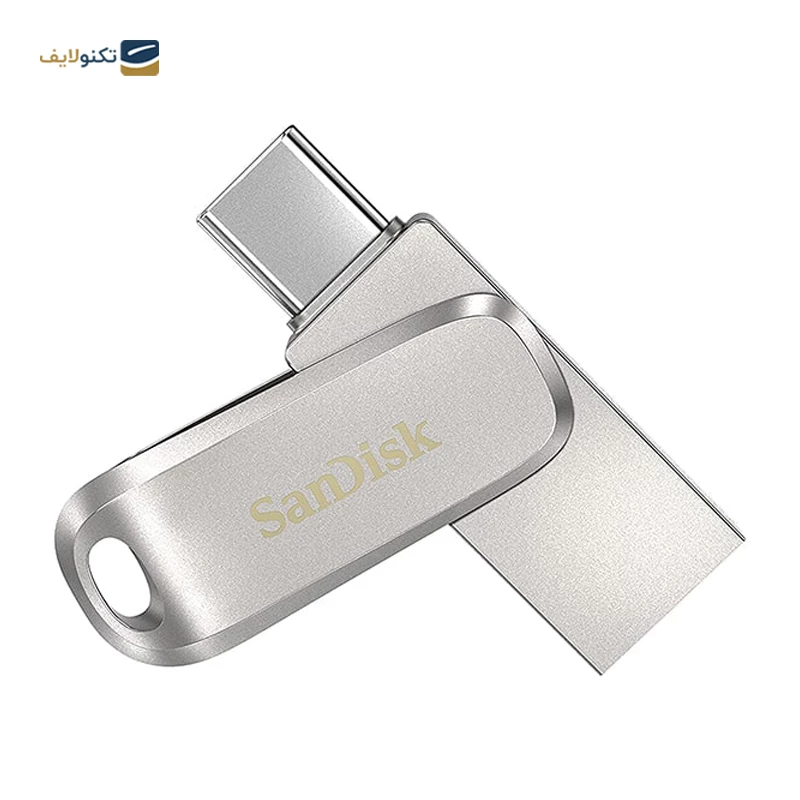 فلش مموری سن دیسک مدل Ultra Dual Drive Luxe ظرفیت 128 گیگابایت تصویر ۵