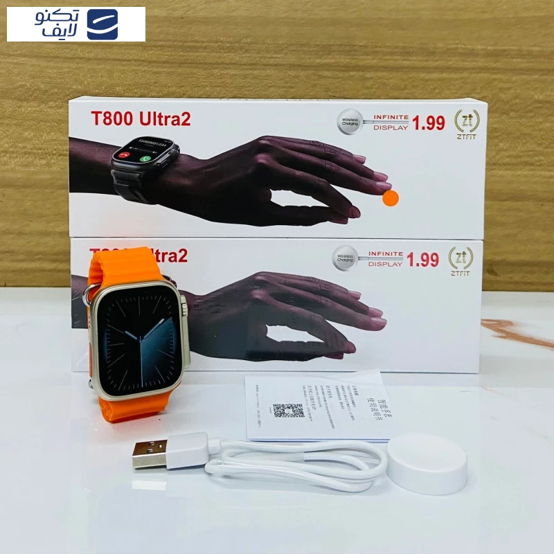 ساعت هوشمند مدل T800 ULTRA 2 تصویر ۵