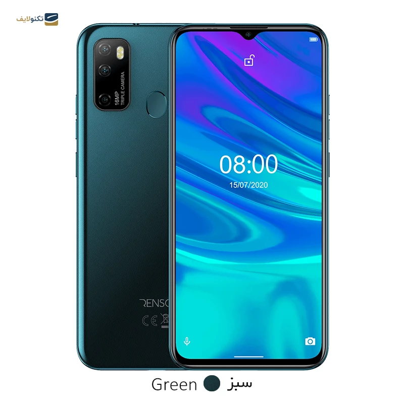 گوشی موبایل رنسو مدل Nep N9 ظرفیت 64 گیگابایت رم 4 گیگابایت تصویر ۳