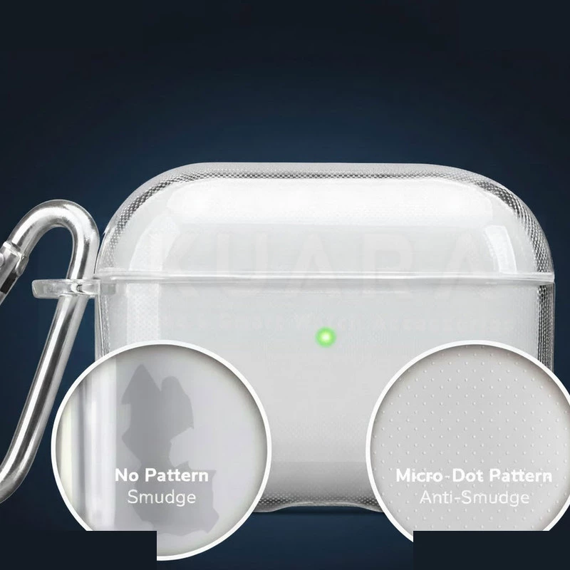 کاور آکوآرا مدل Clear مناسب برای کیس هدفون بیسیم اپل AirPods Pro 3 تصویر ۵