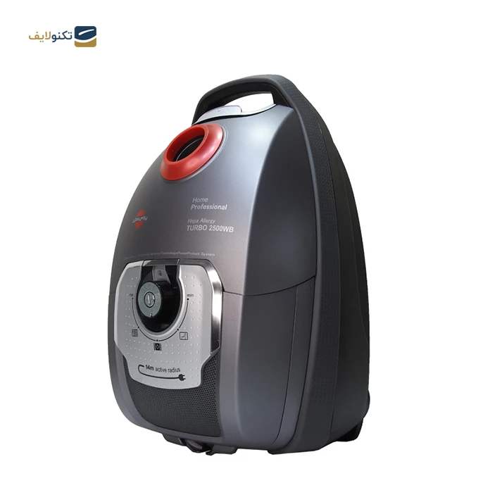 جاروبرقی پارس خزر مدل Turbo 2500WB تصویر ۲